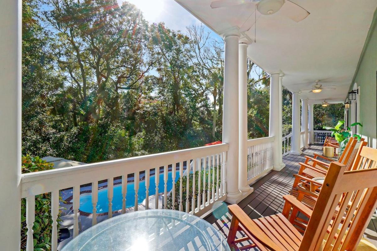 6 Bd 4 And One Half Bath Family Friendly Beach Home With Heated Pool Just A Block To The Beach Hilton Head Island Exterior photo